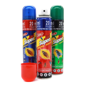 Дихлофос Jet Super Туреччина 220ml синій без запаху (48) оптом купити в Knopa