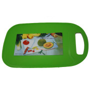 Дошка №332 кухон. прямокут. з руч. 3кол. (33*21*0,3)см (96)