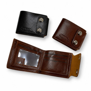 Кошелёк мужск. PU 3цв.12шт в упак (12,5*9)см  №115-2 (300) оптом купить в Knopa