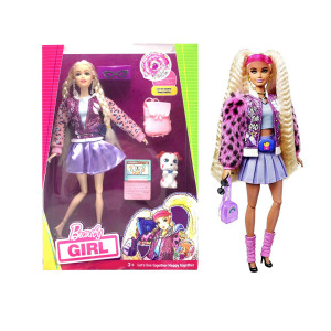 Игрушка кукла Барби-Модница с аксессуарами"BEAUTY GIRL"(22*33см)  №ВК92 (84)