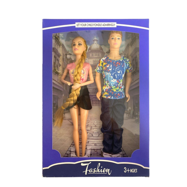 Іграшка лялька Барбі та Кен "Fashion style" (22*33см) №ВК119 (72)