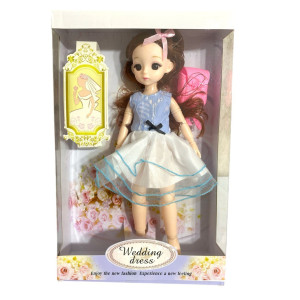 Игрушка кукла с аксессуарами "Wedding Dress" (21*35см) №ТК787  (72)