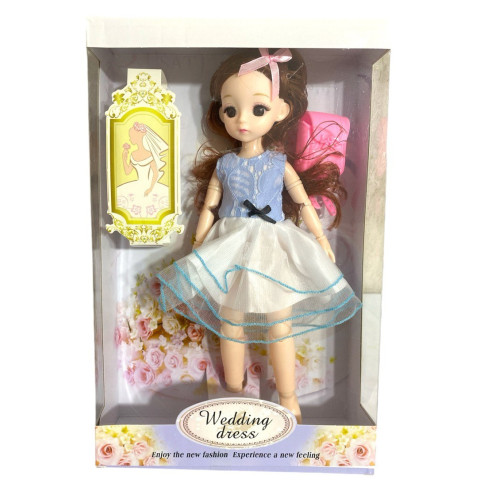 Іграшка лялька з аксесуарами "Wedding Dress" (21*35см) №ТК787 (72) Іграшка лялька з аксесуарами "Wedding Dress" (21*35см) №ТК787 (72)