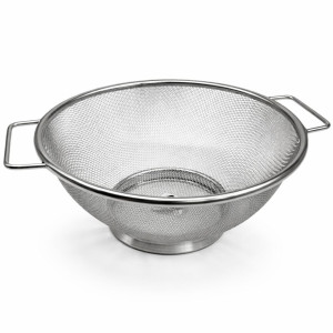 Кошик-друшляк кух. метал. з двома ручками 22см (100) оптом купити в Knopa