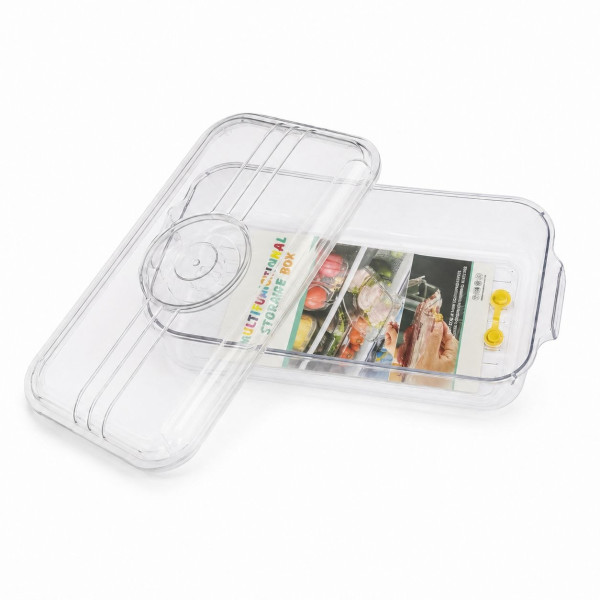 Контейнер для зберігання продуктів пл. прямокут. з вушками (32.5*16*5.5)см в кл. №А9543-3 (48)