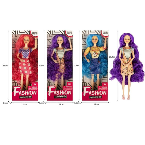 Іграшка Лялька-Модниця 1шт в упак, (12 * 32) см "Theme Fashion TREND" №3377-357 лялька (144) Іграшка Лялька-Модниця 1шт в упак, (12 * 32) см "Theme Fashion TREND" №3377-357 лялька (144)