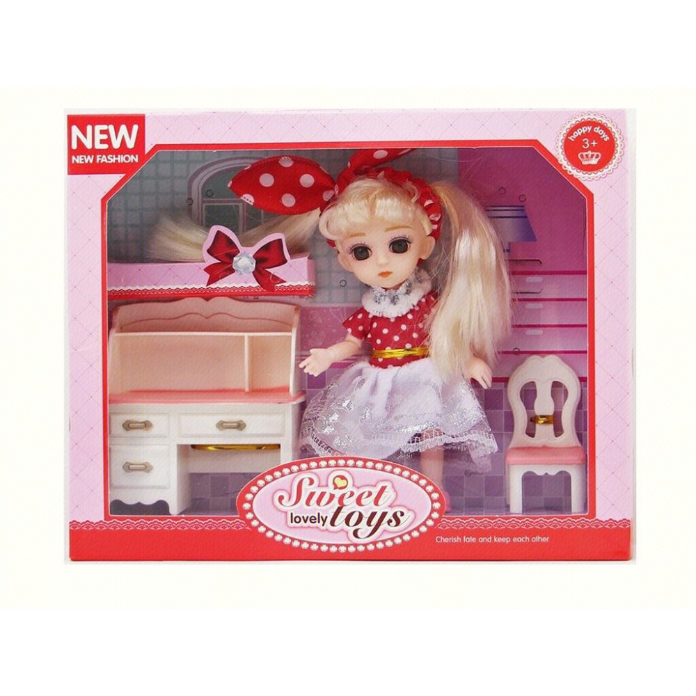 Іграшка Набір Лялька + стіл "Sweet lovely toys" (25*20см) №ТК892 (120) Іграшка Набір Лялька + стіл "Sweet lovely toys" (25*20см) №ТК892 (120)