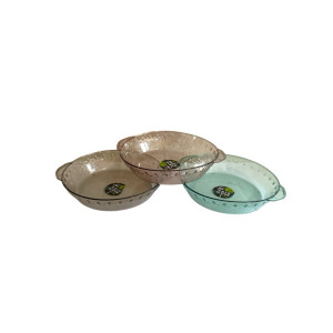 Піднос  PET круглий. 3кол. №А-43 (30*6,5*26)см (80) оптом купити в Knopa