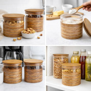 Банка для сипучих продуктів пл. кругл.(10*9,5)см №519-B (80) Банка для сипучих продуктів пл. кругл.(10*9,5)см №519-B (80)