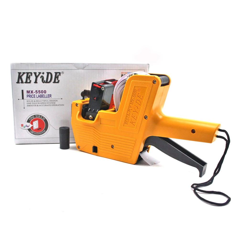 Пистолет №MX5500 д/ценников 3цв. (12,5*4*22)см (50) Пистолет №MX5500 д/ценников 3цв. (12,5*4*22)см (50)