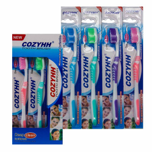 Зубная щётка №101 взрослая 12шт в кор. (576) оптом купить в Knopa