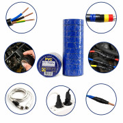 Изолента №30-1 бол. синяя (0,13мм*1,7см*17,3м) (200/10)