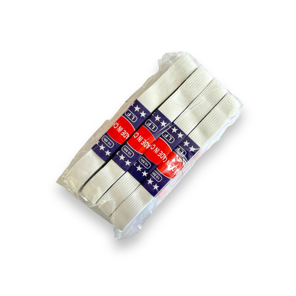 Резинка д/белья №W-3-3 бел. 3см*3я хорош.4шт в ср упак. (300) Резинка д/белья №W-3-3 бел. 3см*3я хорош.4шт в ср упак. (300)