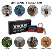 ЗаЗамки навесные медные с 3ключ. мки навесные медные с 3ключ. XSOLIX 38мм. 12шт в упак №XS-38 (240) ЗаЗамки навесные медные с 3ключ. мки навесные медные с 3ключ. XSOLIX 38мм. 12шт в упак №XS-38 (240)