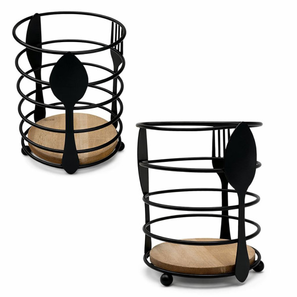 Підставка мет. коло. із зображенням вилки, ложки та ножа (10.5*10.5*16) см. №Х10-9-040 (48) Підставка мет. коло. із зображенням вилки, ложки та ножа (10.5*10.5*16) см. №Х10-9-040 (48)