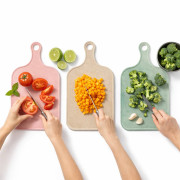 Кухні дошки. пл. із натурал. лушпиння з ручок.(18,5*34*0,5)см №8993М (60)