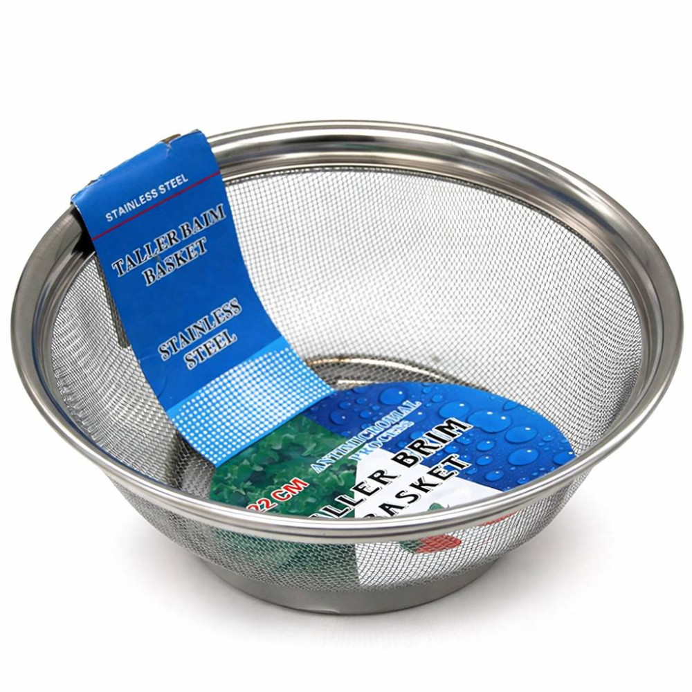 Корзина-дуршлаг кух. метал. 25см (100) Корзина-дуршлаг кух. метал. 25см (100)