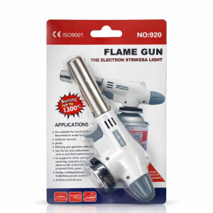 Зажигалка №920 (№A-DH-920) металопл. без баллона на листе для горелки (6*17*3,8)см (100) оптом купить в Knopa