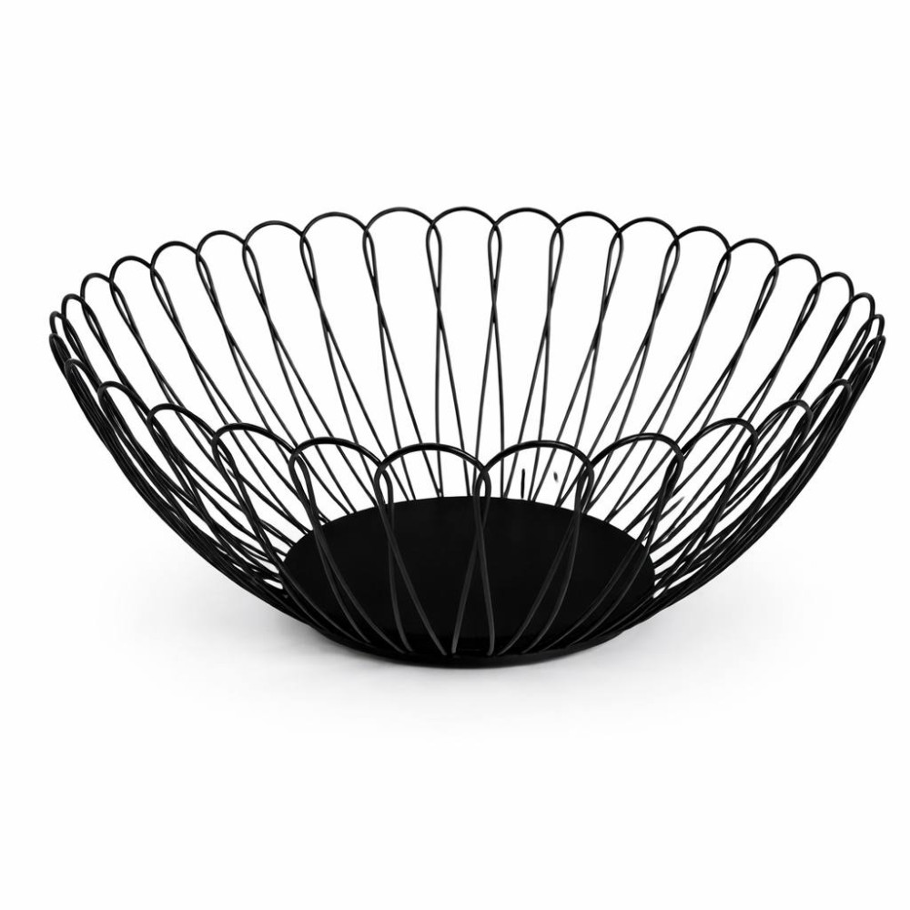Фруктовница метал. круглая с фигур- U (25.5*10.5)см 300гр. черн. №S14-K-13 (60) Фруктовница метал. круглая с фигур- U (25.5*10.5)см 300гр. черн. №S14-K-13 (60)