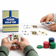 Карти пл. 55шт texas Holdem гарна якість. 12шт в упак. №308 (144) Карти пл. 55шт texas Holdem гарна якість. 12шт в упак. №308 (144)