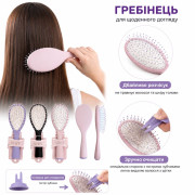 Гребінець пл. масажний овал. (22*7.5)см з пл. карткою 3кол. 24шт у сер. коробці №529 (240) Гребінець пл. масажний овал. (22*7.5)см з пл. карткою 3кол. 24шт у сер. коробці №529 (240)