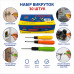 Викрутка №CD-2-4 2стор з магн розм. 4" з пласт руч 3кол в пач 40шт 17см (800)