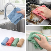 Рушник-ганчір'я кух. поліест. з хвилею (30 * 30) см 5шт в пач. у наб. (ціна за наб) 5кол. №JLB-47 (500) Рушник-ганчір'я кух. поліест. з хвилею (30 * 30) см 5шт в пач. у наб. (ціна за наб) 5кол. №JLB-47 (500)