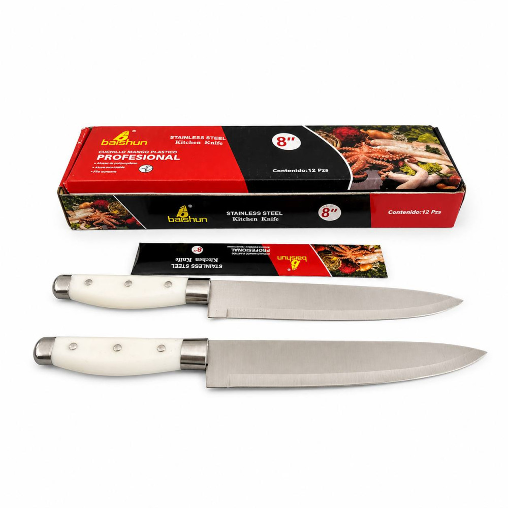 Нож №GT-8 кух. с пл. бел. руч. 3кноп. в бум. чехле в пач. 12шт 8д (240) Нож №GT-8 кух. с пл. бел. руч. 3кноп. в бум. чехле в пач. 12шт 8д (240)