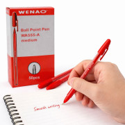 Ручка шариковая №WA555-A деш. крас. цв. 50шт в кор. (4000/50) Ручка шариковая №WA555-A деш. крас. цв. 50шт в кор. (4000/50)