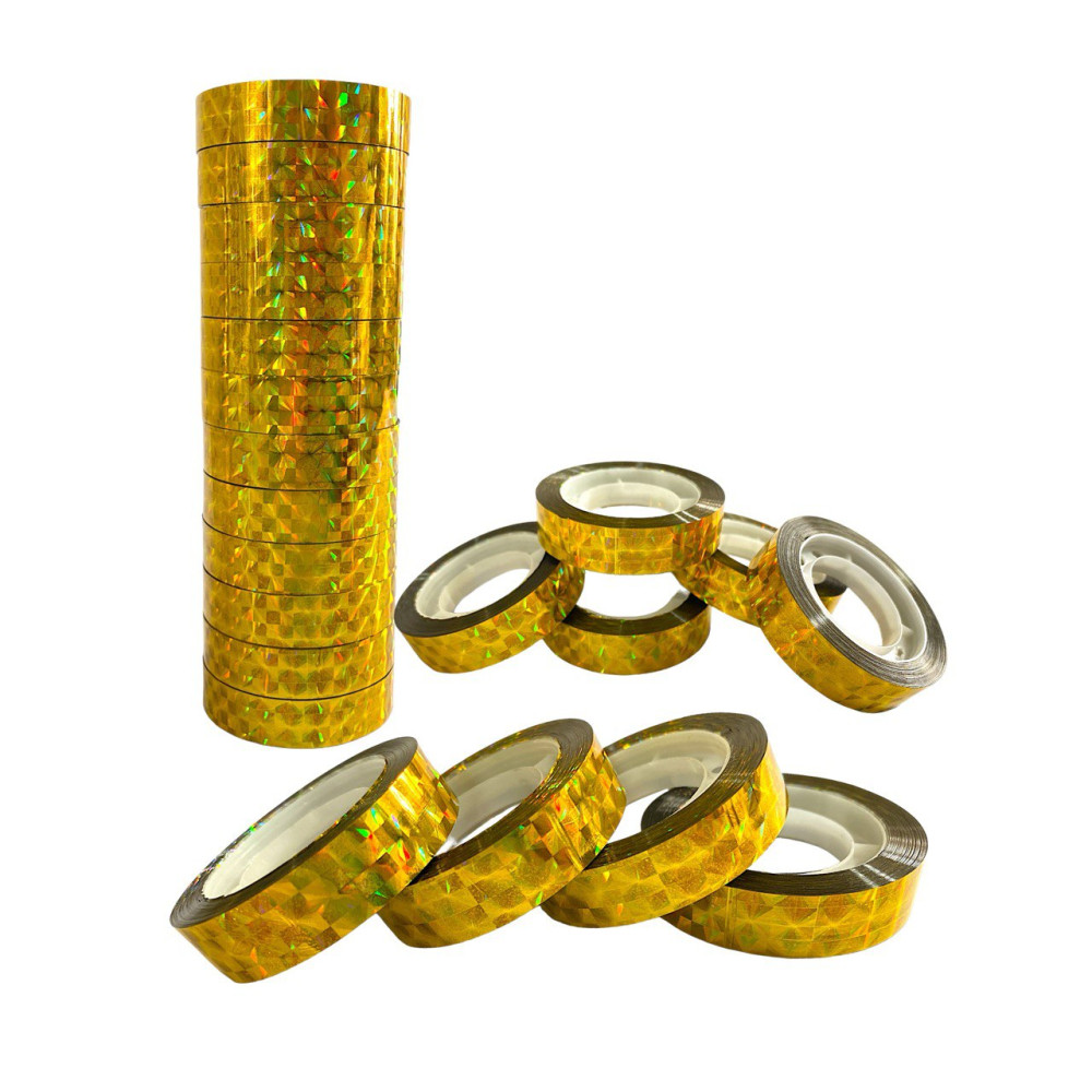 Скотч канц. №012-10-G канц. блест. 12шт в ср. пач. (0,12*10)м золотой (120столб.) Скотч канц. №012-10-G канц. блест. 12шт в ср. пач. (0,12*10)м золотой (120столб.)