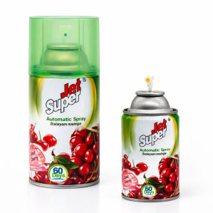Освежитель запаска №001 Jet Super 260мл Вишня (Sour Cherry) (48) оптом купить в Knopa