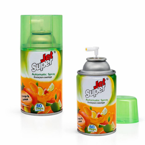 Освіжувач запаска №008 Jet Super 260мл Citrus LEMON (48)