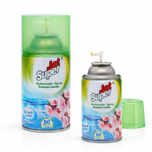 Освіжувач запаска №009 Jet Super 260мл Spring Ocean (48)
