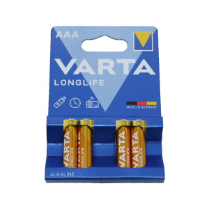 Батарейка LR03 Varta LONGLIFE Жовта на блістері 4шт (4103101414) (40) оптом купити в Knopa