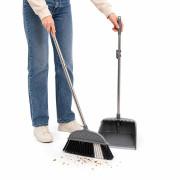 Набір №00850 віник+совок металопл. 3кол. в (28 * 86)см з (26*26,5*75,5)см (40)
