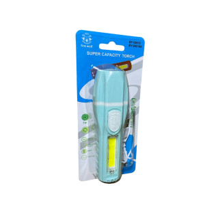 Ліхтарик №S9018A пл. перезаряджається з USB на аркуші(3*13)см (160) оптом купити в Knopa