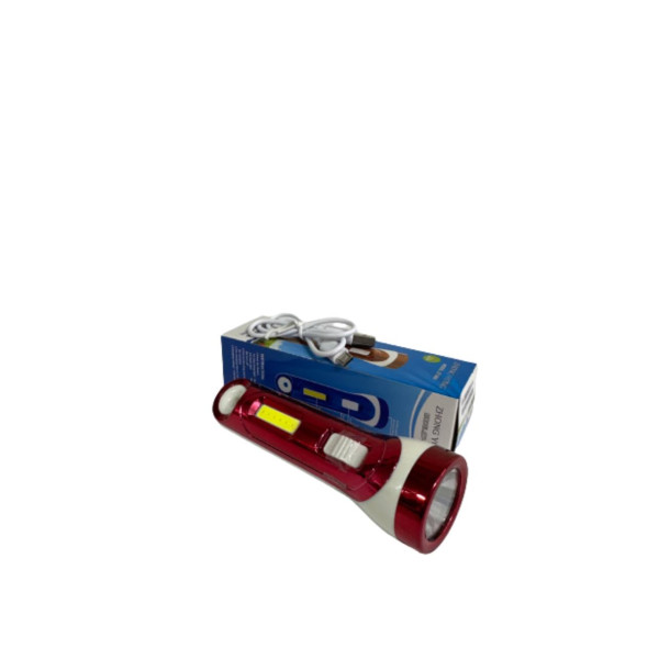 Ліхтарик №ZY-868 пл. перезаряджається з USB в коробці (3,5 * 12,5) см (240)