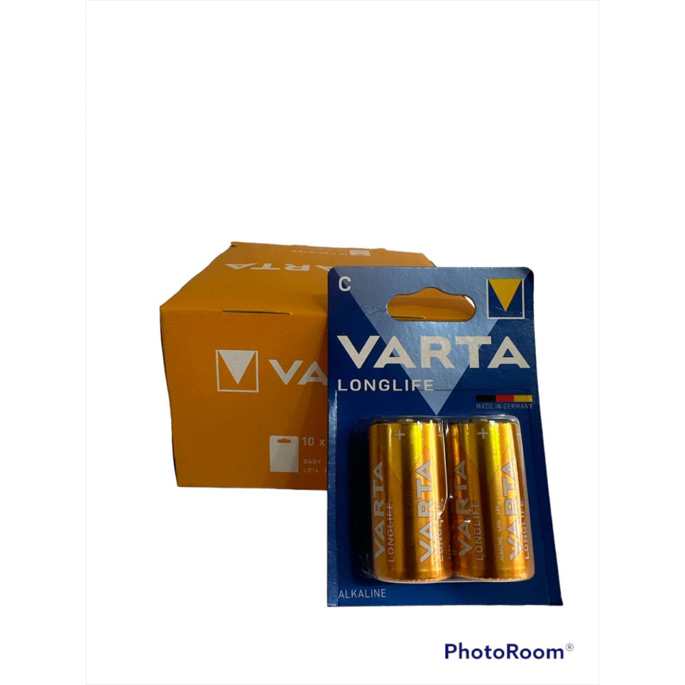 Батарейка R14 Varta LONGLIFE C BLI 2 ALKALINE (4114101412) (200/20) Батарейка R14 Varta LONGLIFE C BLI 2 ALKALINE (4114101412) (200/20)