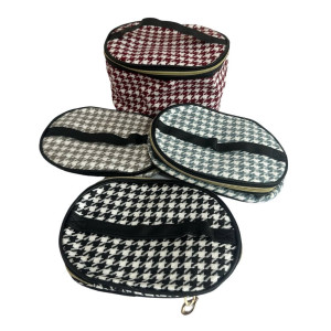 Косметичка №11856-5 полиэстер+пвс 3цв (21*15*13)см (240) оптом купить в Knopa