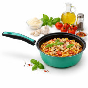 Каструля метал. з кольоровими. руч. 20см №775-2-20 (30)