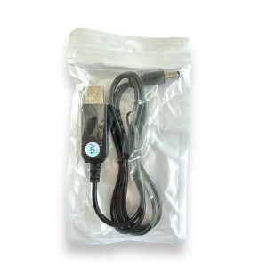 Кабель USB для маршрутизатора та акумлятора 1м в орр 12V № USB-DC (500) оптом купити в Knopa