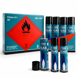 Газ Универсальный №6 алюминий 100мл Lighter Gas  турция №6  в уп.10шт (100) оптом купить в Knopa