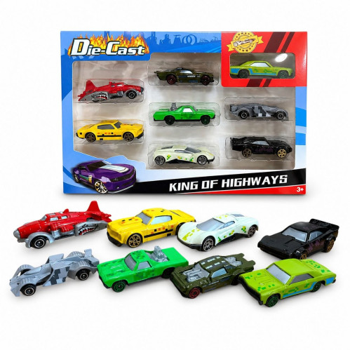 Іграшка 8 шт у наборі “Die-Cast” (29*19*4) №324-278 (72)