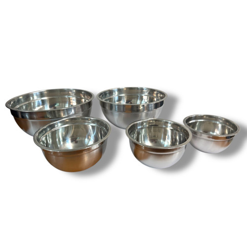 Миска-салатниця метал. кругл. деш. 16см 85гр. №3SLW-16-5 (200) Миска-салатниця метал. кругл. деш. 16см 85гр. №3SLW-16-5 (200)