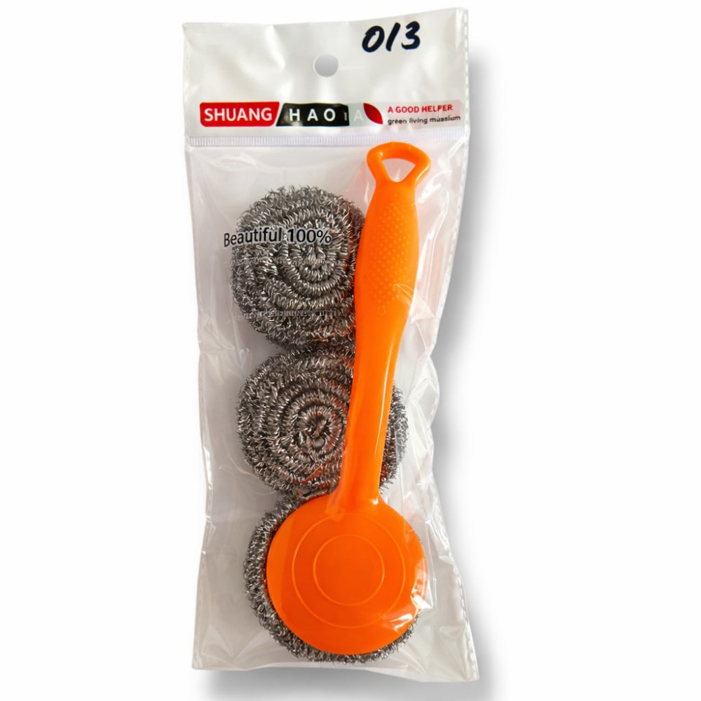 Мочалки для каструлі метал. 3шт +1 пл. руч. в кл.(24*4*6,5)см №013 (240) Мочалки для каструлі метал. 3шт +1 пл. руч. в кл.(24*4*6,5)см №013 (240)