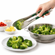 Щипці для продуктів харчування метал. в кл (18*3.5)см №WKF-7JJ (480)