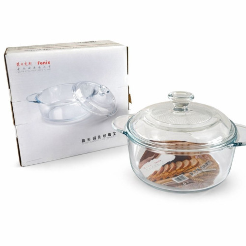 Каструля скляна 1л 1шт бум. кор.(7*16,5*22)см №4203 (12) Каструля скляна 1л 1шт бум. кор.(7*16,5*22)см №4203 (12)