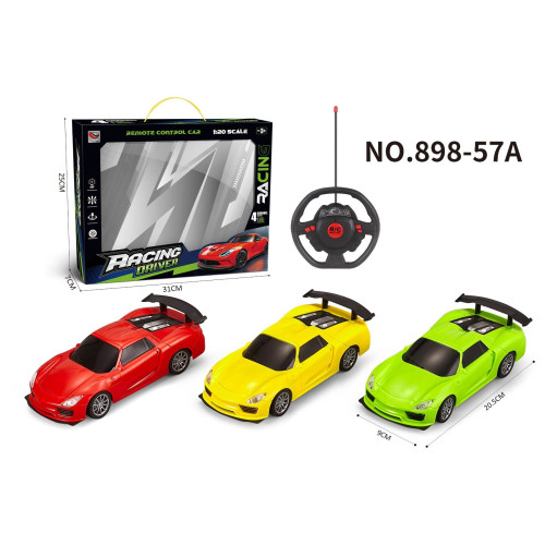 Игрушка на радиоуправлении Машинка + Руль ,на аккумуляторе (30*25*7см) №898-57A (60) Игрушка на радиоуправлении Машинка + Руль ,на аккумуляторе (30*25*7см) №898-57A (60)