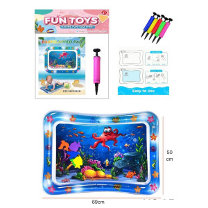 Іграшка №А5 Надувний ігровий розвиваючий водний дитячий килимок Baby Water Play Mat (50*69) (168) оптом купити в Knopa