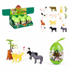 Іграшка Тварини ANIMAL EGG6 наборів, 14 деталей, (ціна за набір) (12.5 * 8) см № YH51 (144) Іграшка Тварини ANIMAL EGG6 наборів, 14 деталей, (ціна за набір) (12.5 * 8) см № YH51 (144)